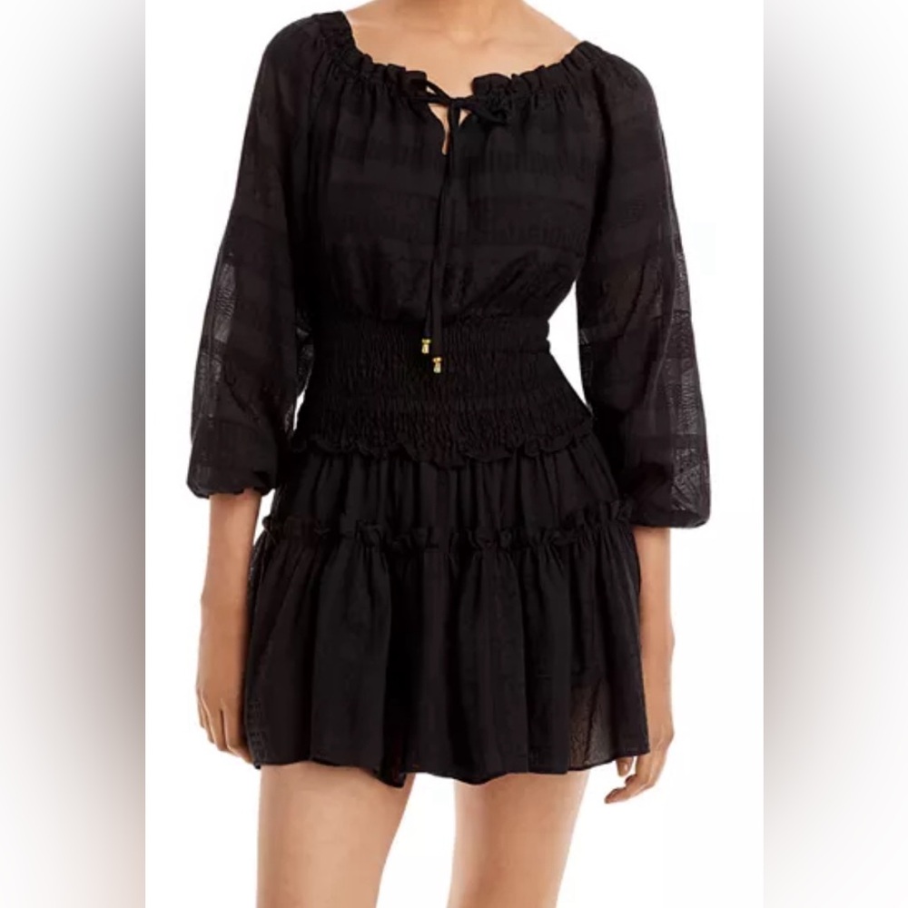 Ramy Brook Ericka Black Dress size Lqrge